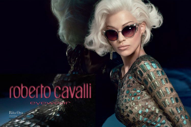 Roberto Cavalli Eyewear | Rita Ora | McCrystals Opticians Dungannon